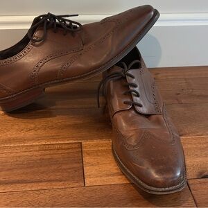 Florsheim Brown Wingtip Oxford Dress Shoes